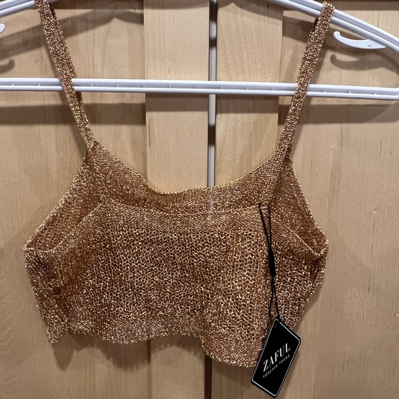 Metallic mesh top - Picture 3 of 3